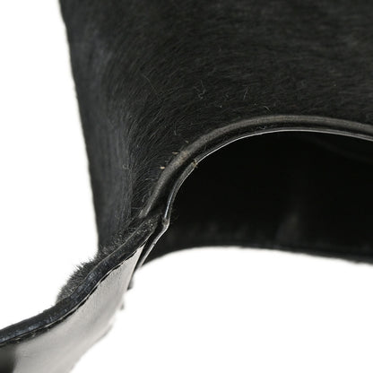 Gucci Black Pony Hair Shoulder Bag