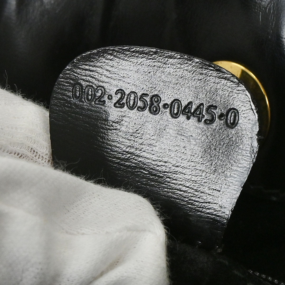 Gucci Black Pony Hair Shoulder Bag