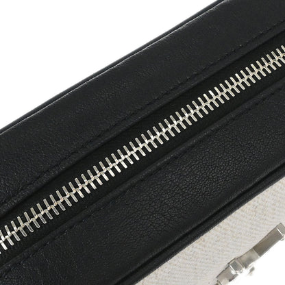Saint Laurent Black Lambskin Lou Camera Bag Shoulder Bag