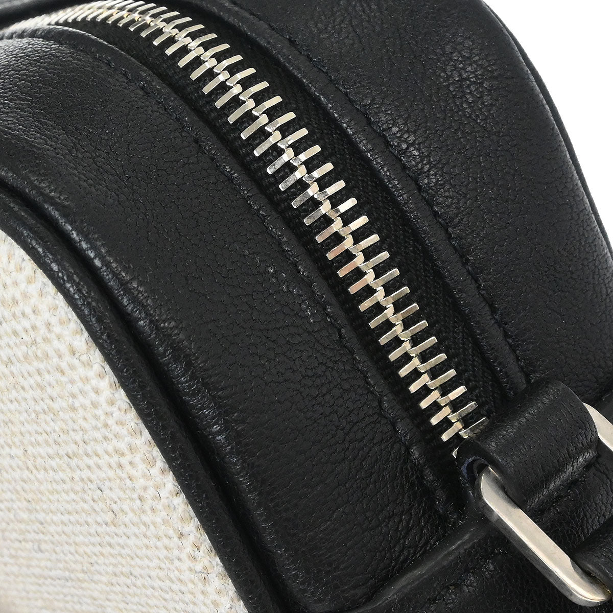 Saint Laurent Black Lambskin Lou Camera Bag Shoulder Bag
