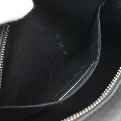 Saint Laurent Black Lambskin Lou Camera Bag Shoulder Bag