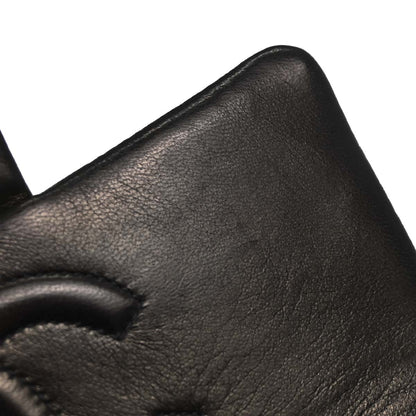 Chanel Black Lambskin Mini Classic Square Flap Shoulder Bag 17