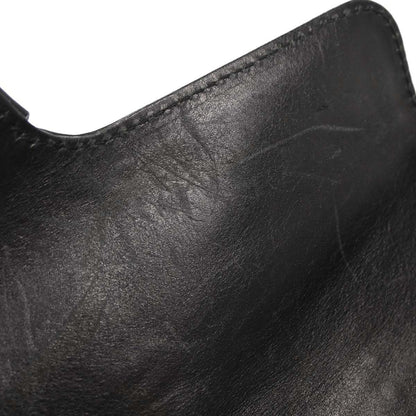 Gucci Black Horsebit GG Handbag