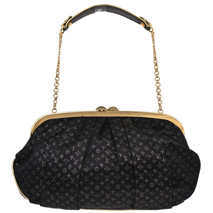 Louis Vuitton * Monogram Satin Python Aumoniere Handbag M92062