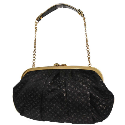 Louis Vuitton * Monogram Satin Python Aumoniere Handbag M92062