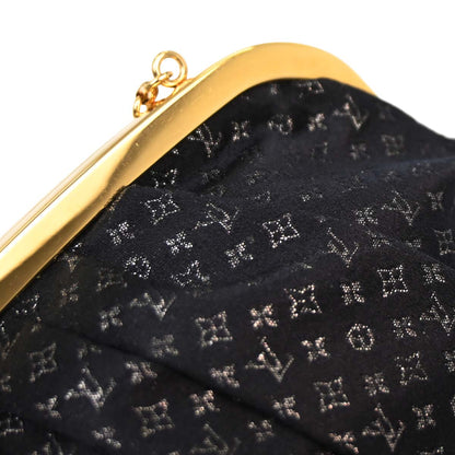 Louis Vuitton * Monogram Satin Python Aumoniere Handbag M92062