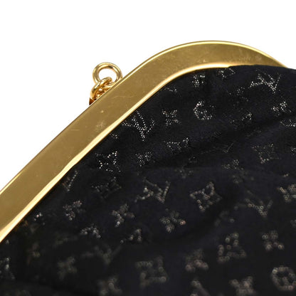 Louis Vuitton * Monogram Satin Python Aumoniere Handbag M92062