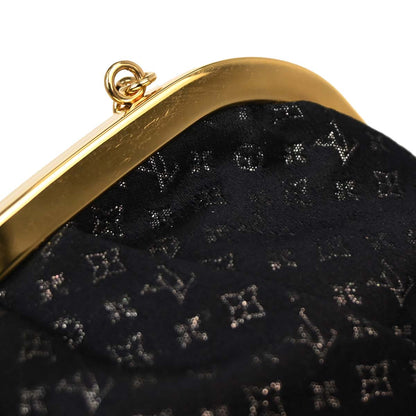 Louis Vuitton * Monogram Satin Python Aumoniere Handbag M92062