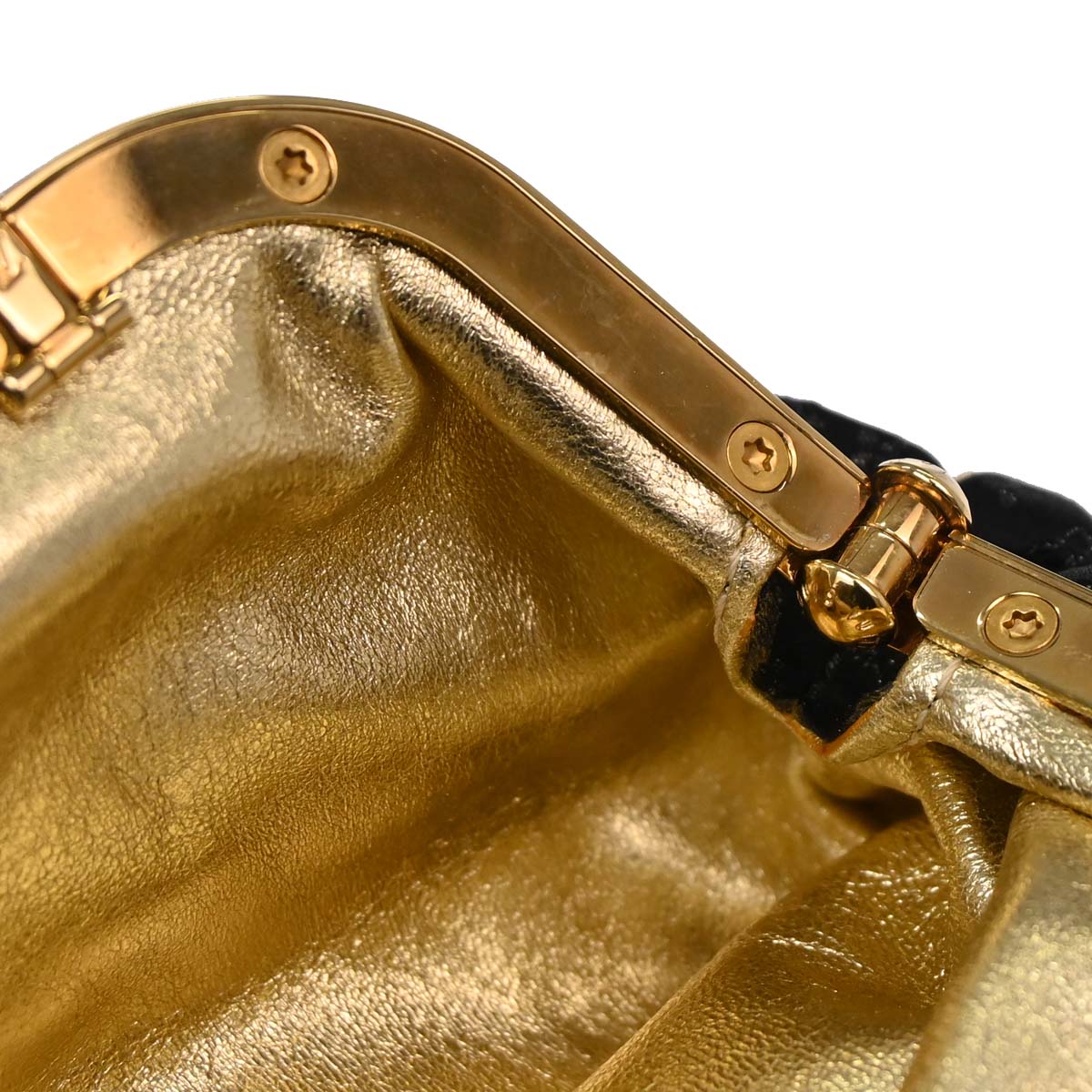 Louis Vuitton * Monogram Satin Python Aumoniere Handbag M92062