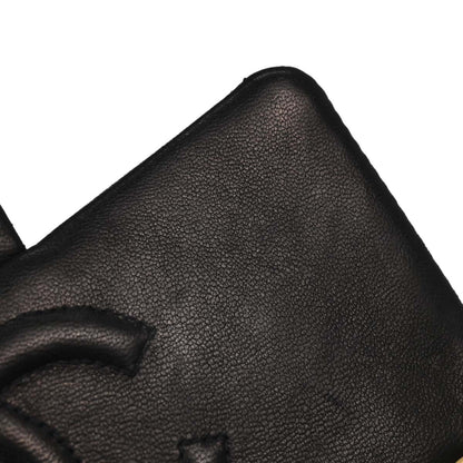 Chanel Black Lambskin Mini Classic Square Flap Shoulder Bag 17