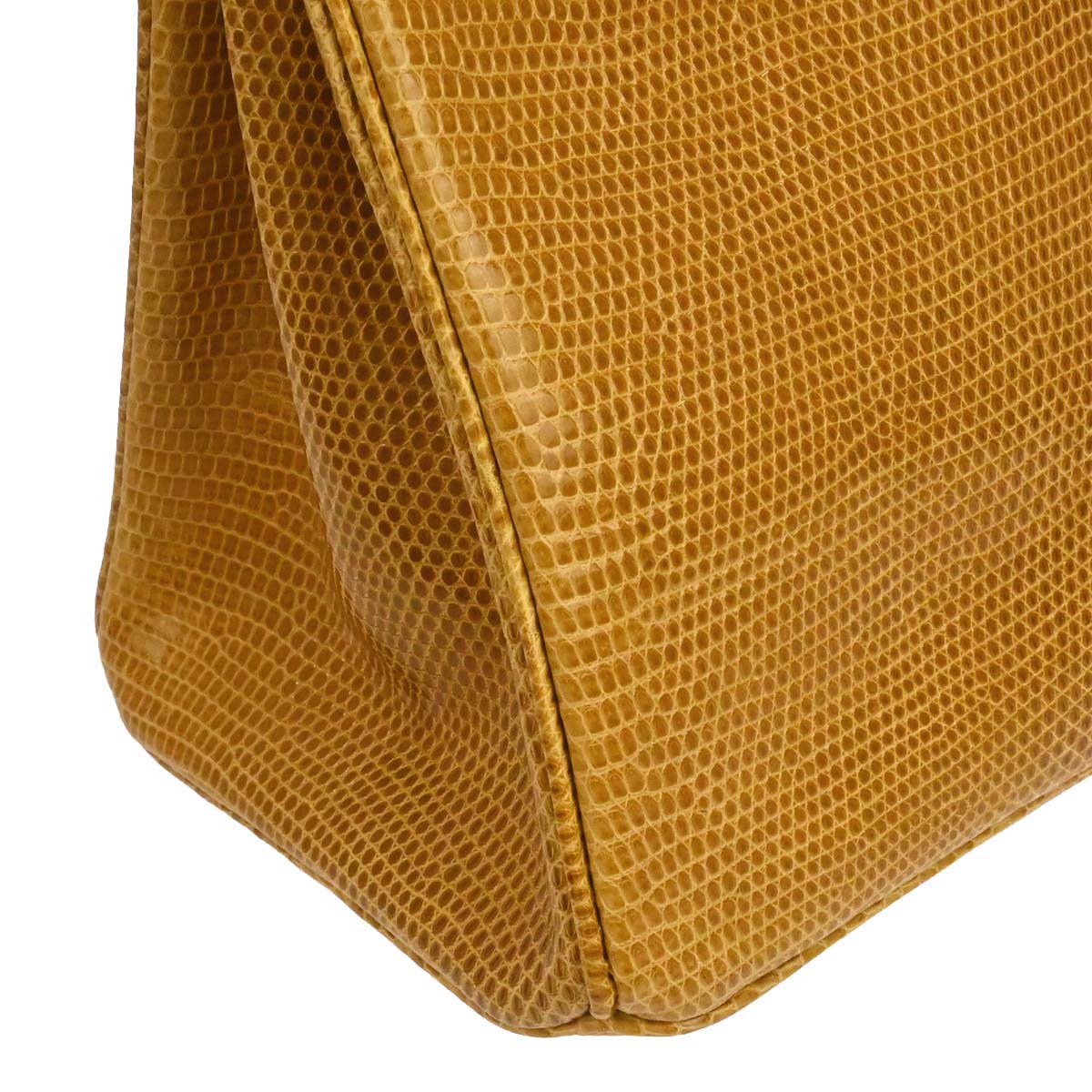 Hermes * Natural Sable Lizard Birkin 25 Handbag