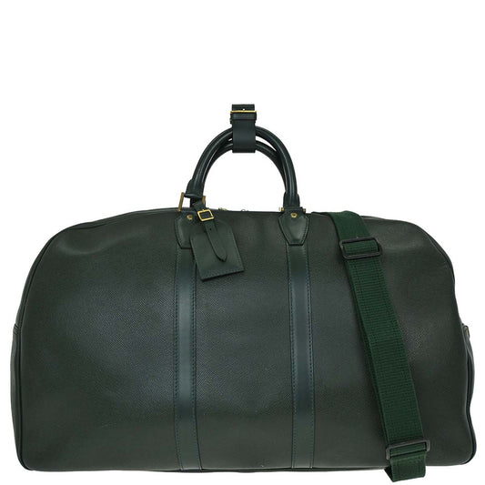 Louis Vuitton Green Taiga Kendall GM Duffle 2way Shoulder Handbag M30114