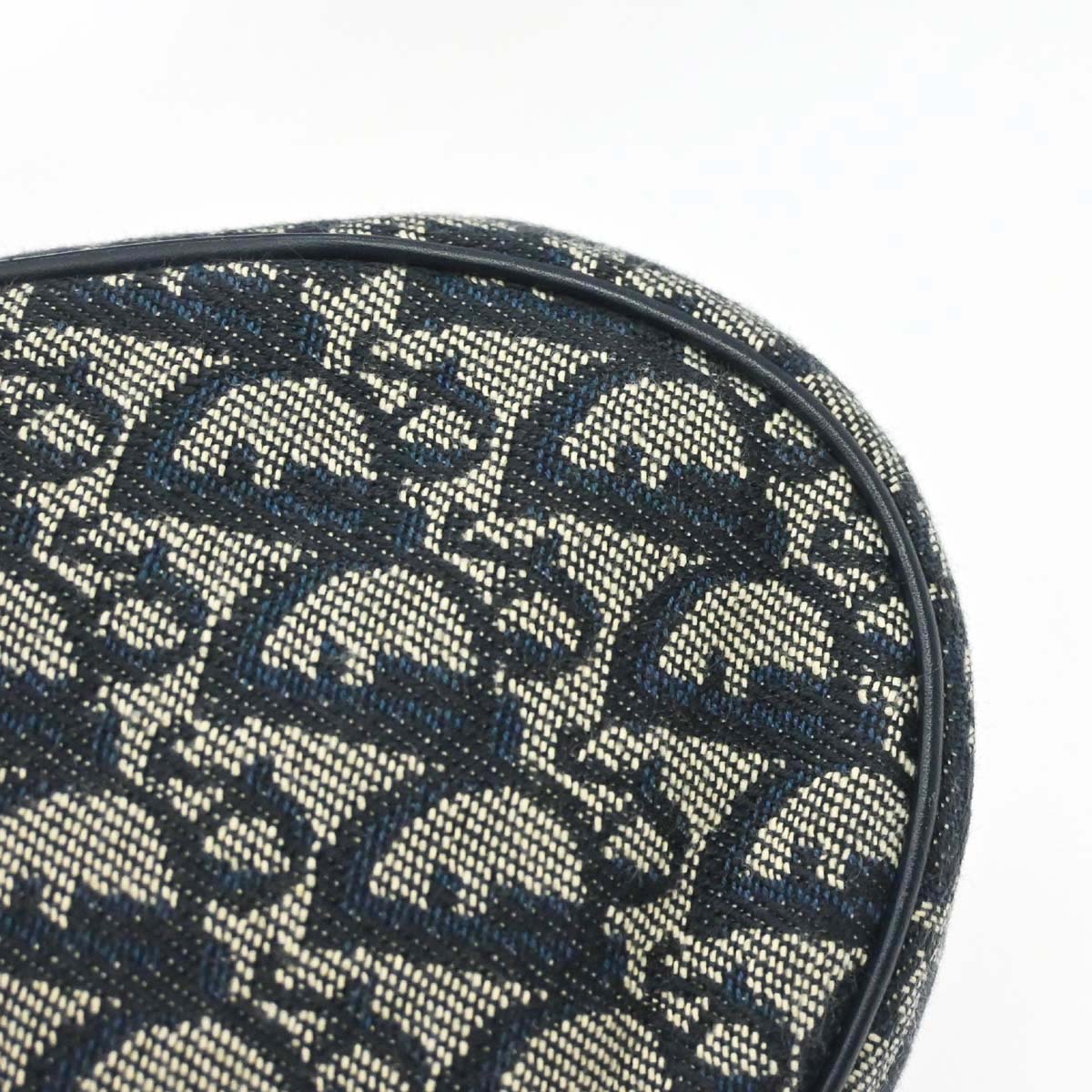 Christian Dior Navy Trotter Saddle Handbag