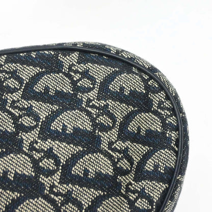 Christian Dior Navy Trotter Saddle Handbag