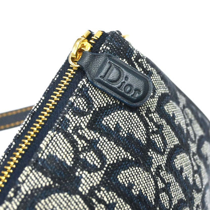 Christian Dior Navy Trotter Saddle Handbag