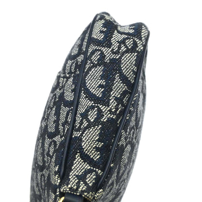 Christian Dior Navy Trotter Saddle Handbag