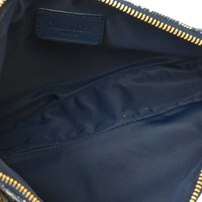 Christian Dior Navy Trotter Saddle Handbag