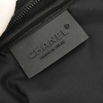 Chanel Black Nylon Sport Line Tennis Racket Case Shoulder Bag