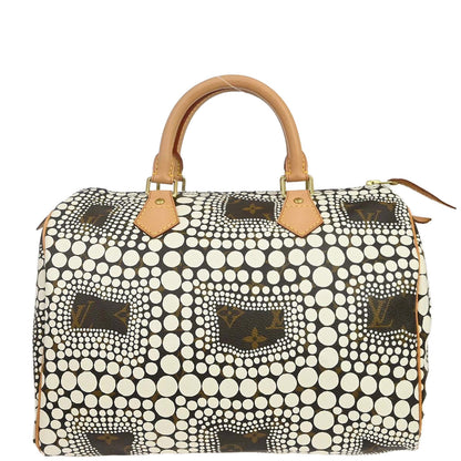 Louis Vuitton 2012 White Monogram Town Speedy 30 Handbag M40690