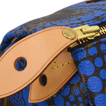 Louis Vuitton 2012 Blue Monogram Town Speedy 30 Handbag M40691