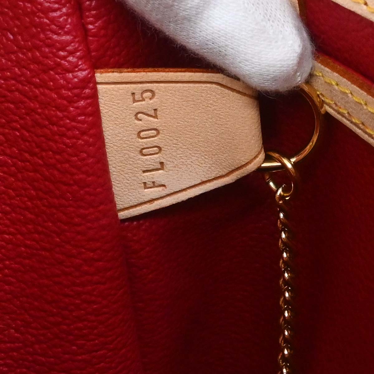 Louis Vuitton Monogram Cherry Bucket PM Tote Handbag M95012