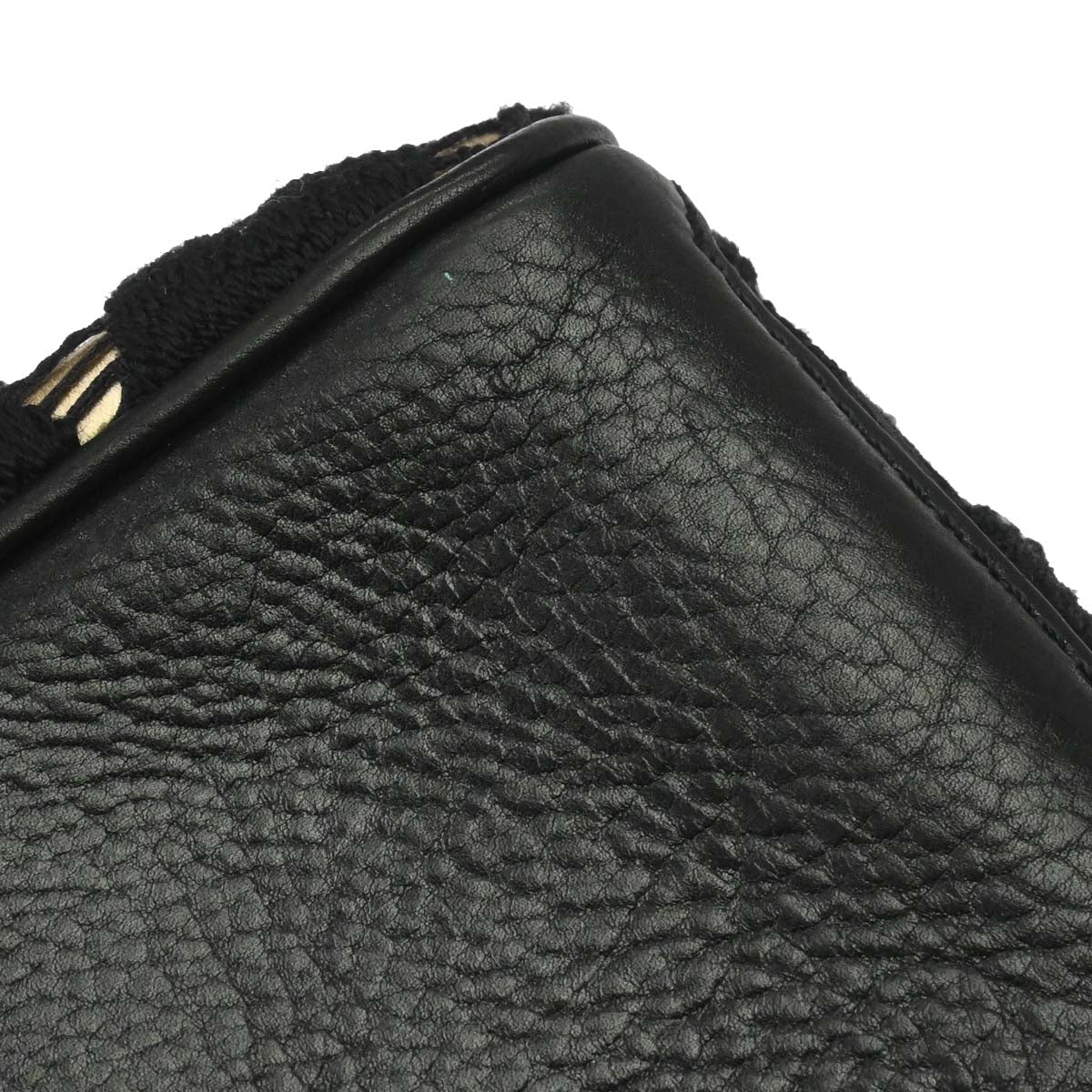Celine Black Beige Lace Handbag