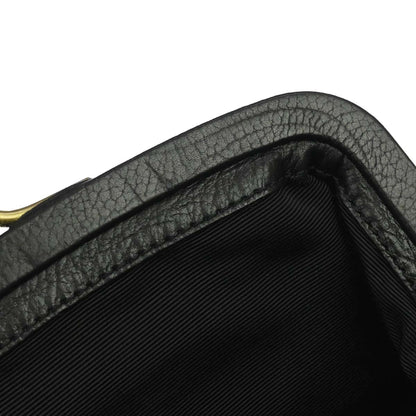 Celine Black Beige Lace Handbag