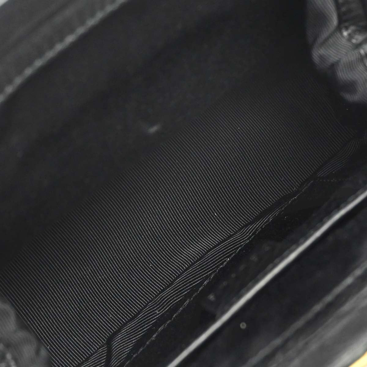 Celine Black Beige Lace Handbag