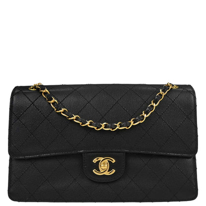Chanel Black Caviar Skin Shoulder Bag