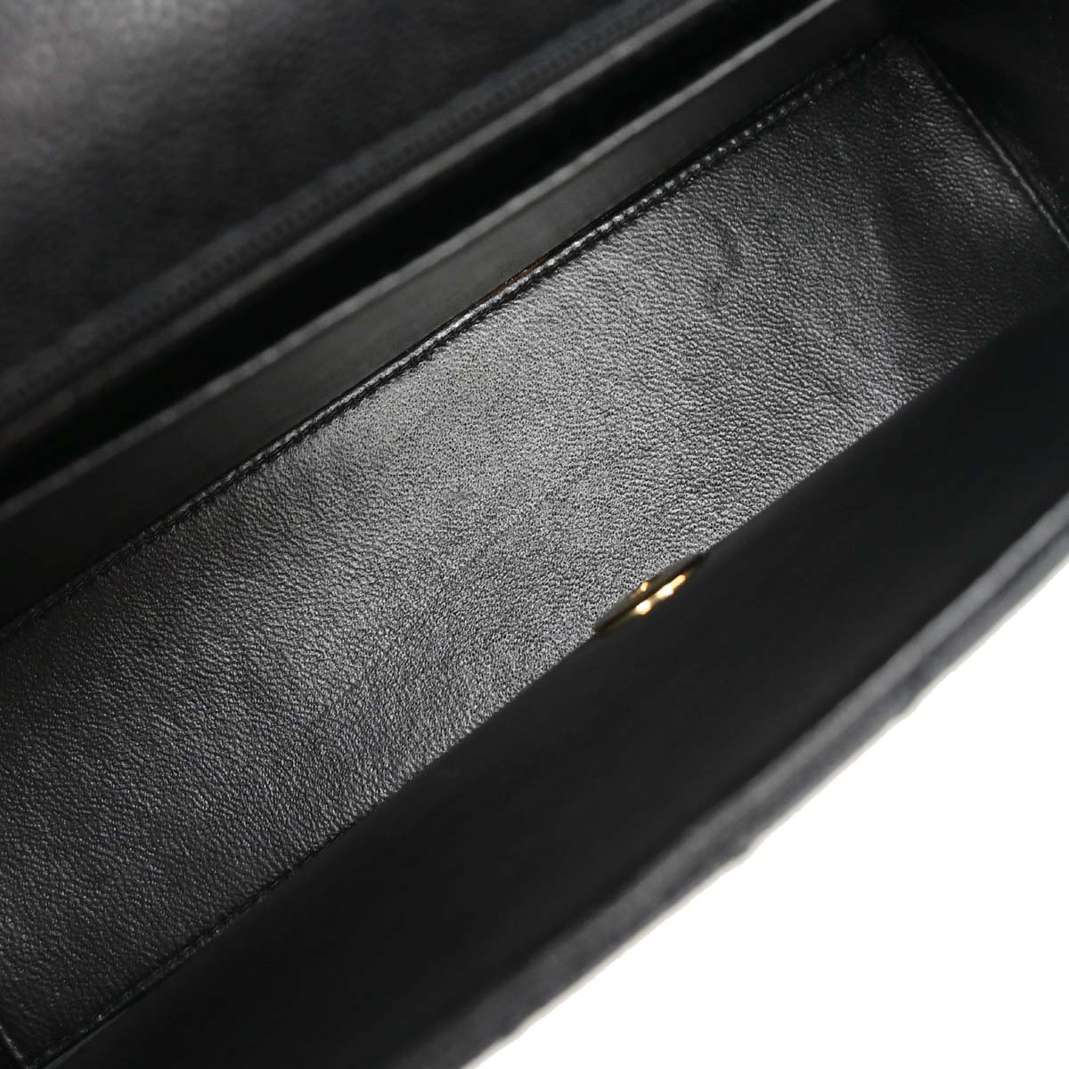 Chanel Black Caviar Skin Shoulder Bag