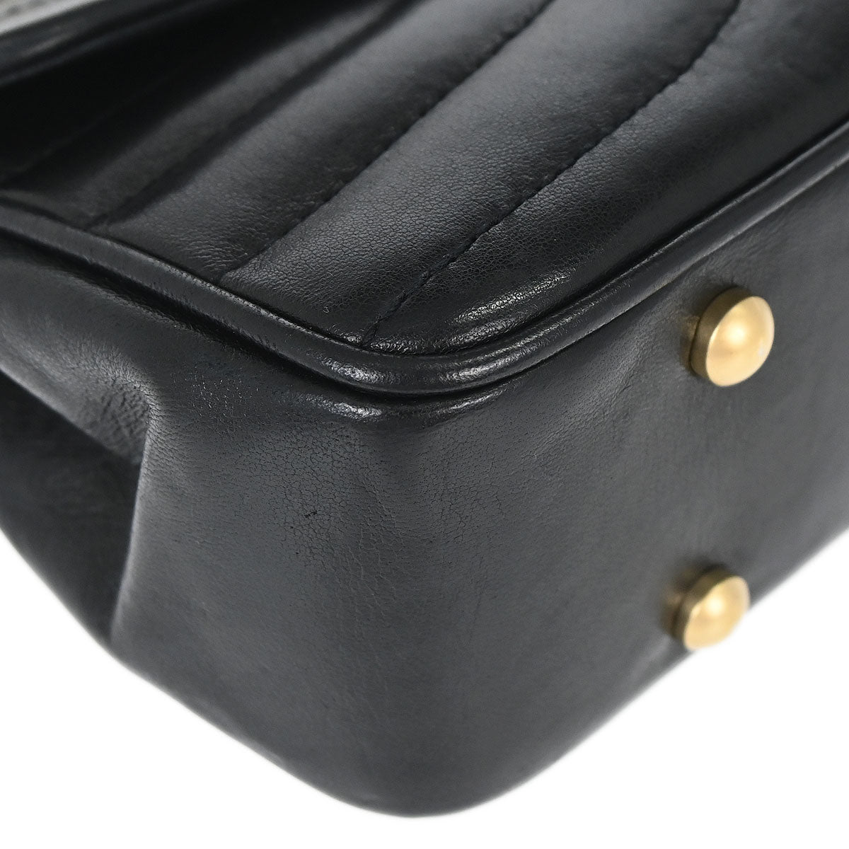 Chanel Black Lambskin Shoulder Bag