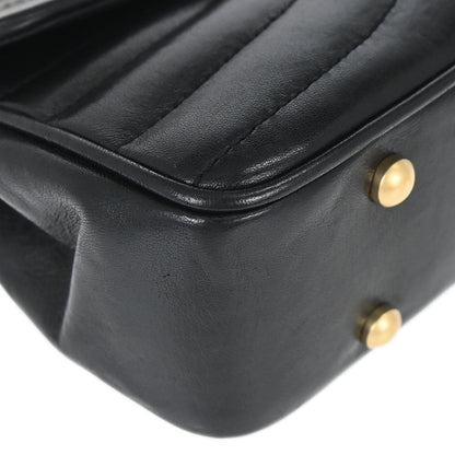 Chanel Black Lambskin Shoulder Bag