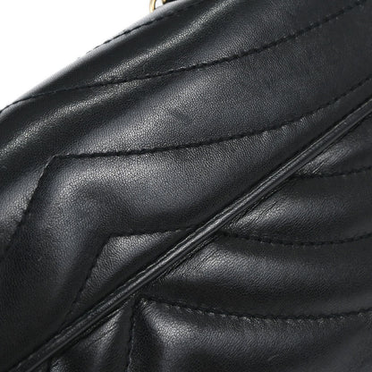 Chanel Black Lambskin Shoulder Bag