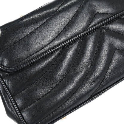 Chanel Black Lambskin Shoulder Bag