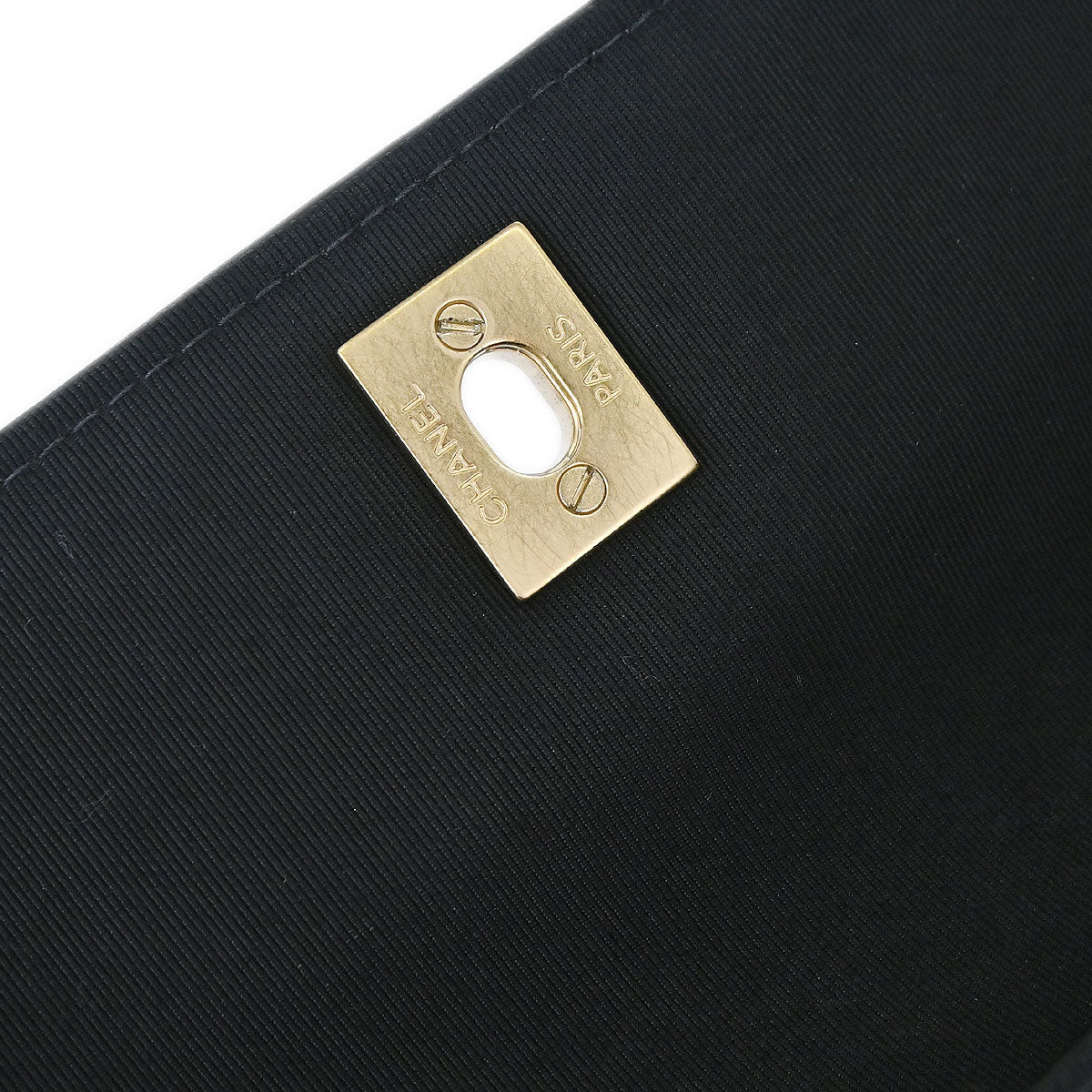 Chanel Black Lambskin Shoulder Bag