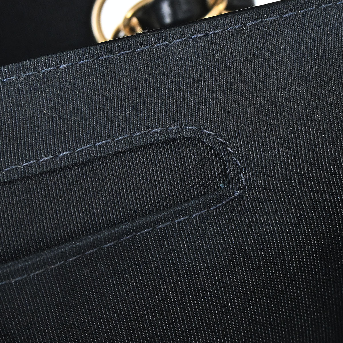 Chanel Black Lambskin Shoulder Bag