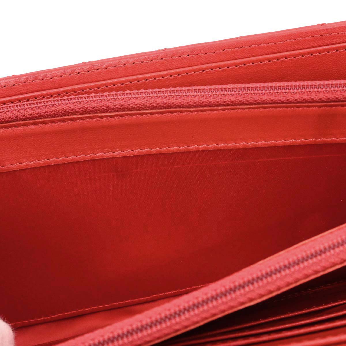 Chanel Red Lambskin WOC Wallet on Chain Bag