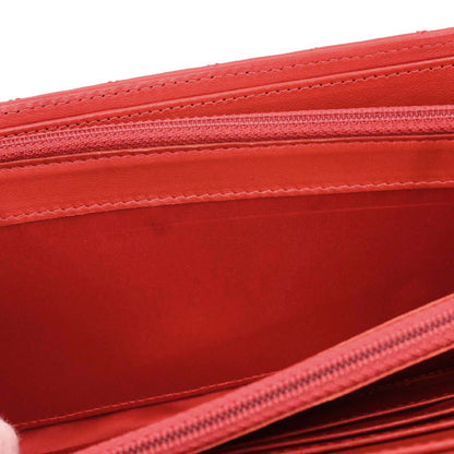 Chanel Red Lambskin WOC Wallet on Chain Bag