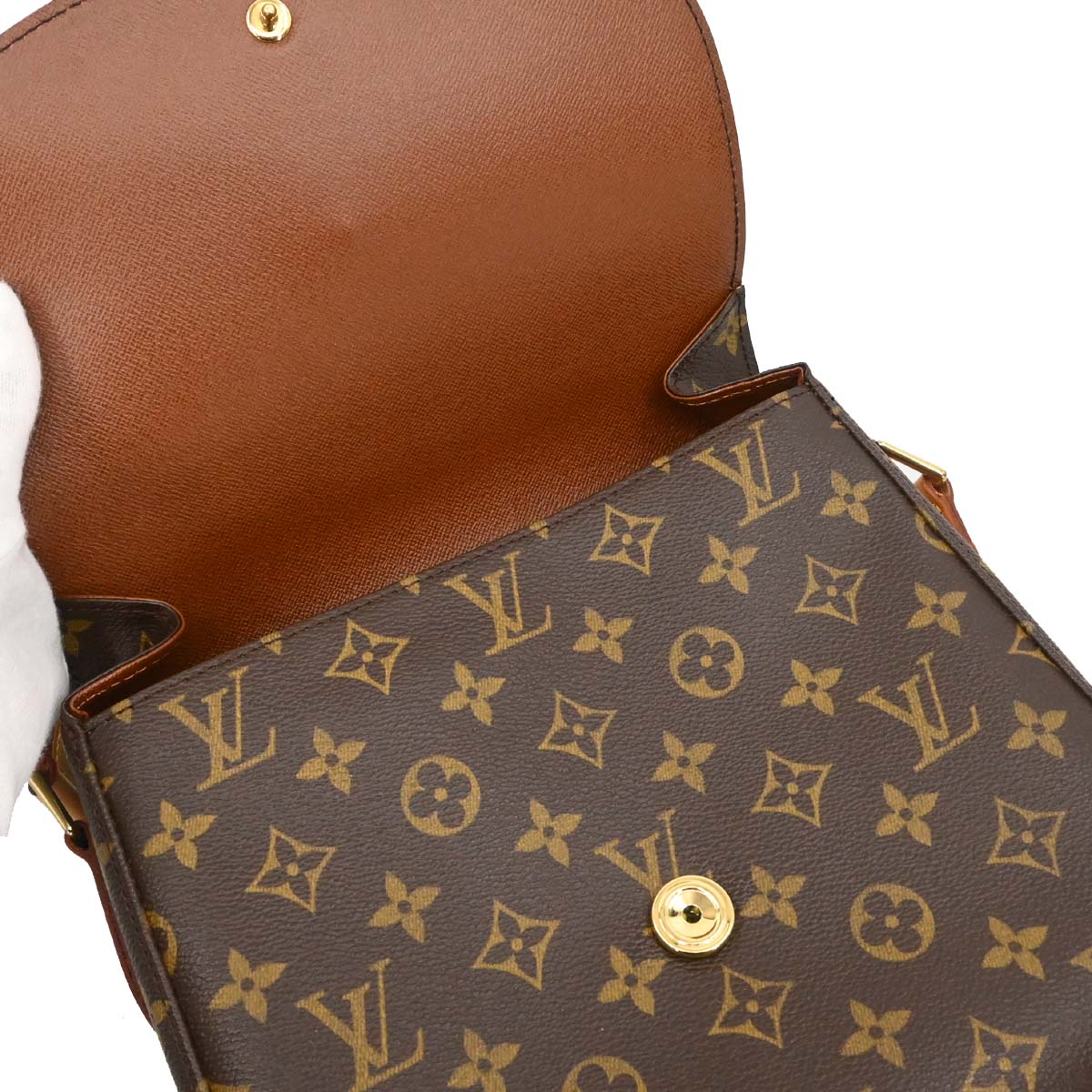 Louis Vuitton Monogram Saint Cloud GM Shoulder Bag M51242
