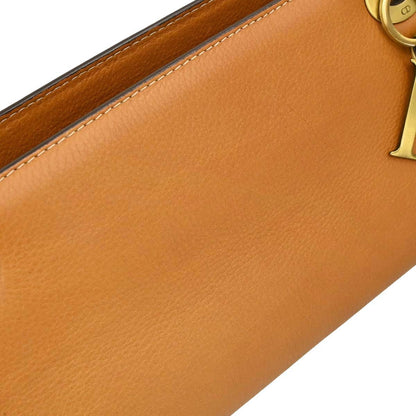 Damage Christian Dior Brown Leather Handbag