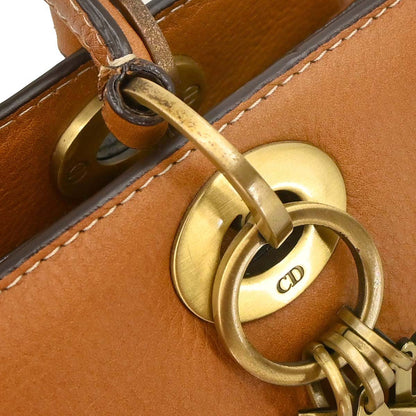 Damage Christian Dior Brown Leather Handbag