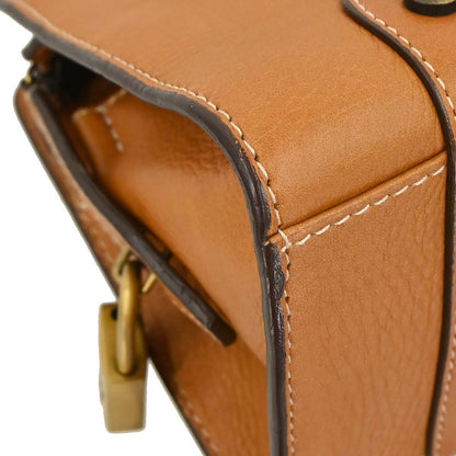 Damage Christian Dior Brown Leather Handbag