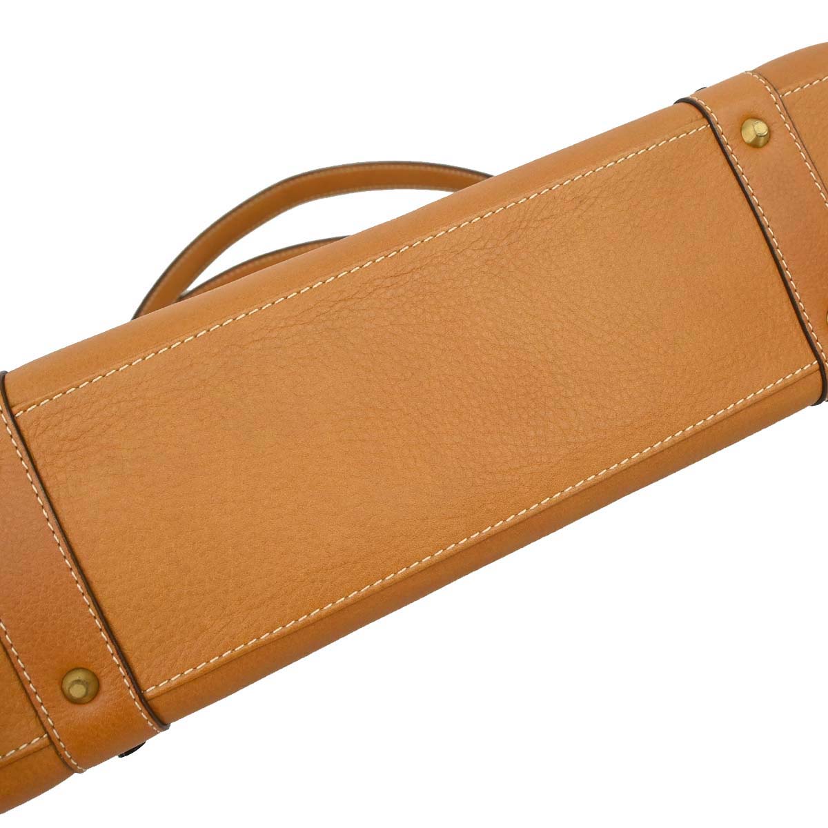 Damage Christian Dior Brown Leather Handbag