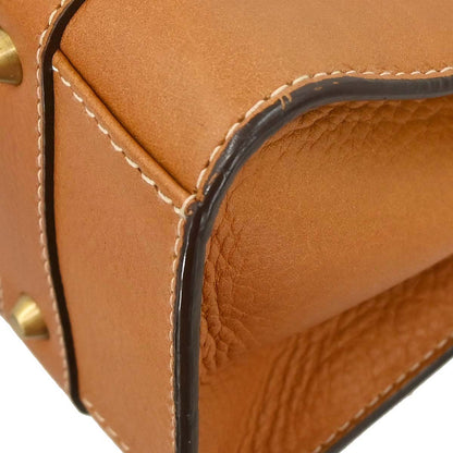 Damage Christian Dior Brown Leather Handbag