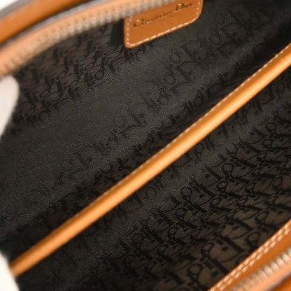 Damage Christian Dior Brown Leather Handbag