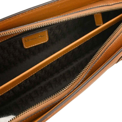Damage Christian Dior Brown Leather Handbag
