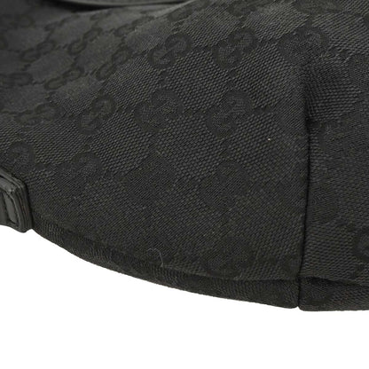 Gucci Black Canvas GG Handbag