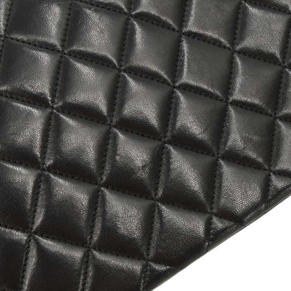 Chanel Black Lambskin Paris Shoulder Bag