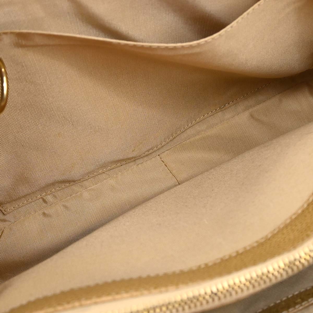 Chanel Beige Caviar Skin Grand Shopping Tote GST Chain Handbag