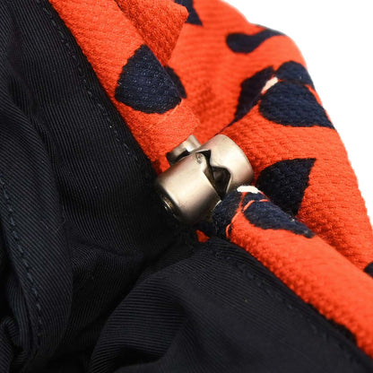 Chanel Red Canvas Flower Tote Handbag